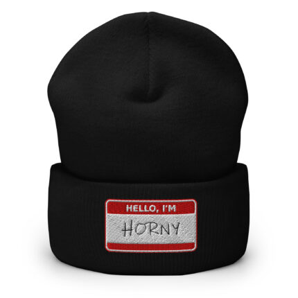BEANIE - HELLO, I'M HORNY